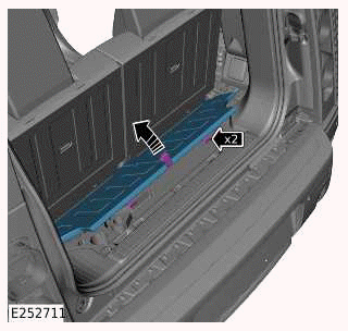 Left Loadspace Trim Panel - [+] 7 Seat Configuration, 110